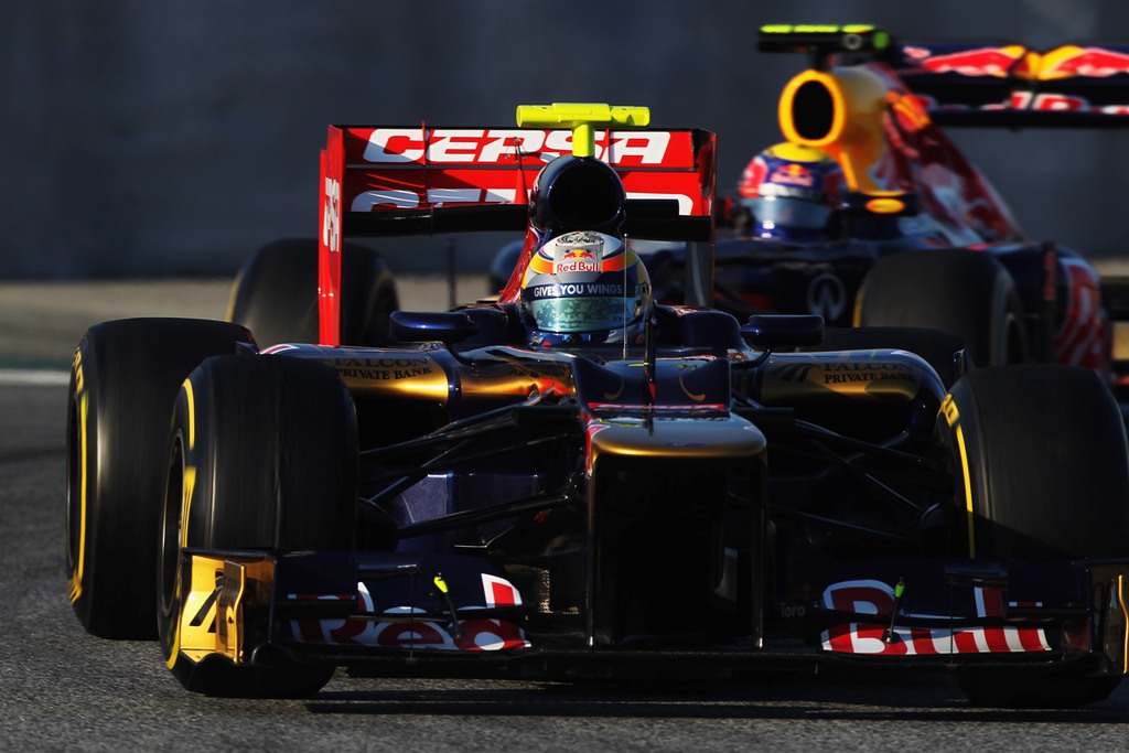 Jean-Eric Vergne var meget flittig hos Toro Rosso
(Foto: Toro Rosso Media)